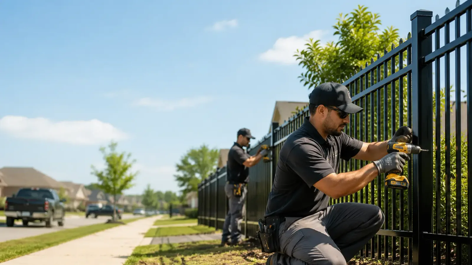 Metal Fence Installation in Westville, OK